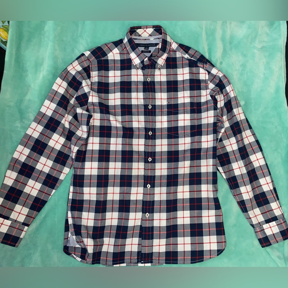 Tommy Hilfiger Men’s Flannel Button Up (SM)